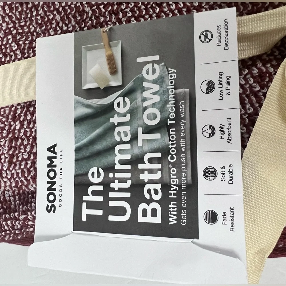 Sonoma goods for life 4 pk ( 2 washcloths & 2 hand towels )
